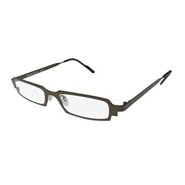 Imagem de Óculos femininos femininos e femininos Harry Lary's Tequily com aro completo estilo slim e leve/óculos de sol, Caqui, 48-0-0