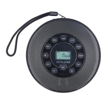 Imagem de Leitor de CD Portátil, CD Player de Mesa Bluetooth para Casa Com Alto-falantes Embutidos e Microfone Com Temporizador Com AUX de 3,5 Mm, Anti-salto e Reprodução de Memória, para