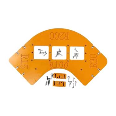 Imagem de Generic Raio redondo raio gabarito cantos do roteador canto de gabar, 46cmx27cm