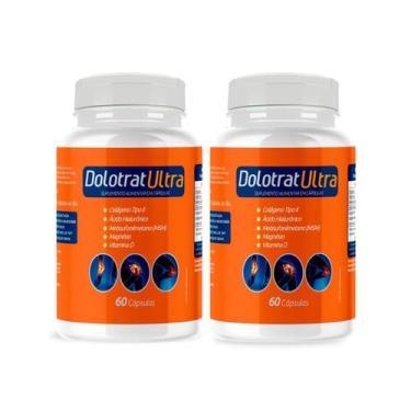 Imagem de 2x dolotrat ultra colageno tipo 2 msm acido hialuronico 60cp
