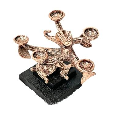 Imagem de Kokiya Crystal Ball Stand Sphere Display Metal Tree Multipuseuse Fisove 5 Sites Mineral Titular para Favor Favor a Agate Home Desktop