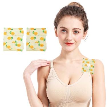 Imagem de 2 almofadas para quimioterapia e alça de sutiã para conforto | Almofada de recuperação macia para pacientes com marca-passo e cirurgia torácica | Capas ajustáveis para pacientes com quimioterapia