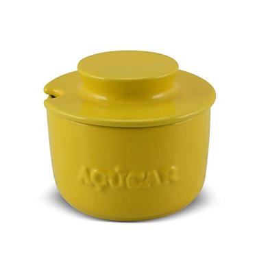 Imagem de Ceraflame Açucareiro de Cerâmica de Cerâmica, 350g Amarelo