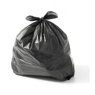 Imagem de Saco De Lixo 100lt Ótima Qualidade C/ 500 Unidades - HIGIPACK, Preto