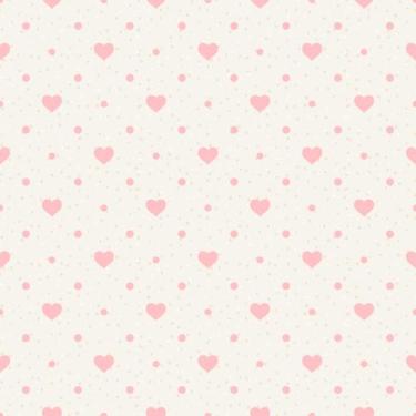 Imagem de Papel De Parede Vinílico Coração Rosa Teen Quarto 1.5m - DELIQUADROS