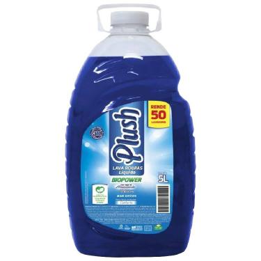 Imagem de Lava Roupas Líquido Toque de Amaciante Biopower Conforto Plush 5 Litros