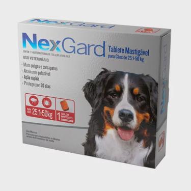 Imagem de Nexgard Antipulgas e Carrapatos 25,1 a 50Kg