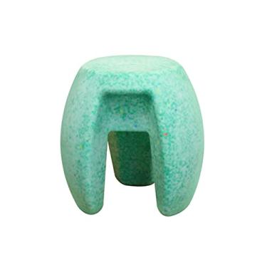 Imagem de ZABEES Banco de descanso para os pés, banco para mudança de sapatos, banco de plástico, banquinho empilhável de maquiagem, banquinho de cadeira de jantar para sala de estar, assento acolchoado