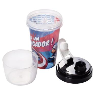Imagem de Mini Shakeira Capitao America 320Ml Plasútil