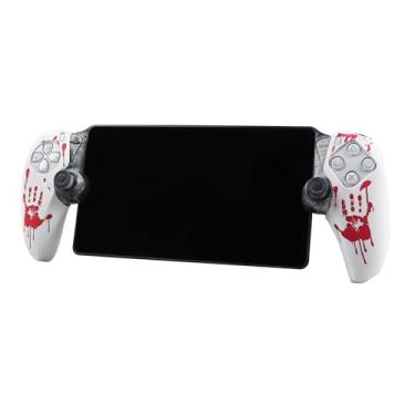 Imagem de Capa protetora de silicone para controle de mãos de sangue compatível com PS5/Playstation 5 Portal Remote Player, capa protetora de silicone RALAN Skin
