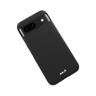 Imagem de Mous Capa para Google Pixel 8a compatível com MagSafe - Capa magnética superfina para celular - preta