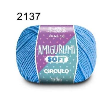 Imagem de Fio Amigurumi Soft Circulo 150m Cor 2 - Círculo, 2137-Hortensia