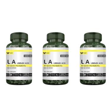Imagem de Kit 3 Óleo De Cártamo 60 Cápsulas - Muwiz