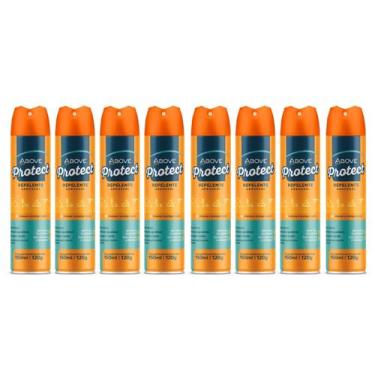 Imagem de Kit 8 Repelente Spray Protect Above Secagem Rápida 150ml