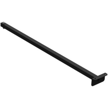 Imagem de SUPORTE REFLETOR FACHADA BANNER BRAÇO 70 cm - MULTIFORMA, Preto