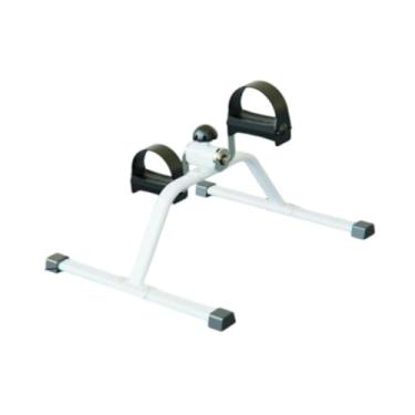 Imagem de menolana Pedal de pedal de passo mini sob mesa de bicicleta de exercício Equipamento portátil de fitness, Branco