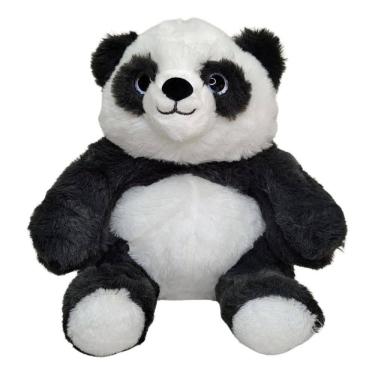 Imagem de Panda De Pelúcia Macio Infantil 23 Cm