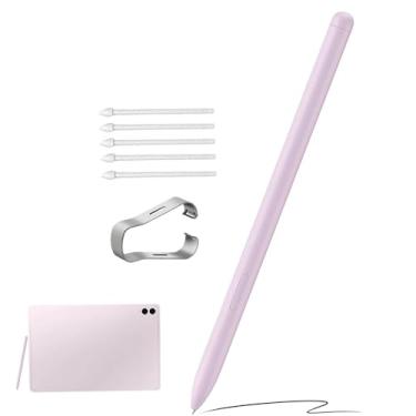 Imagem de SLAUNT Caneta S de substituição compatível com Samsung Galaxy Tab S9/S9 Plus + S9 Ultra S Pen Stylus com ponta de caneta (roxa)