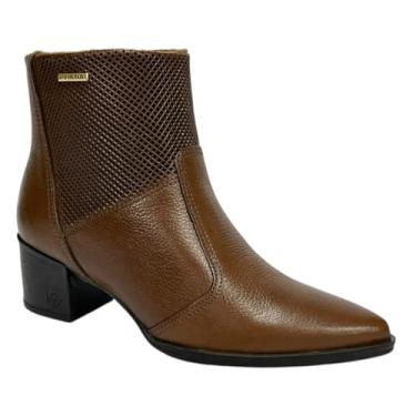 Imagem de Bota Pegada Verona Bico Fino Couro 280502 Terracota
