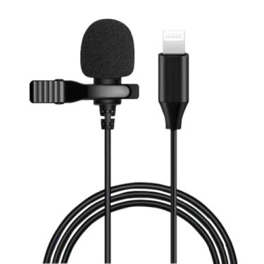 Imagem de Microfone Condensador de Lapela Omnidirecional Cabo de 2 Metros