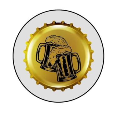 Imagem de Adesivo Decorativo Redondo, Tema Bebidas, 50mm, Vários Modelos (CJ-383, PAPEL COUCHÉ170, 50MM)