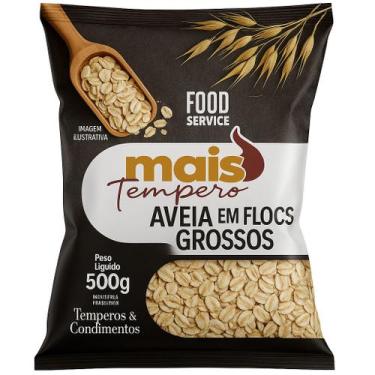 Imagem de Aveia em Flocos Grosso - 1kg - Mais Tempero