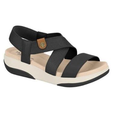 Imagem de Sandália Feminina Modare Ortopédica Anabela Ajustável UltraConforto Fascite Plantar-Feminino