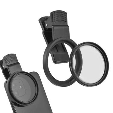 Imagem de Lente De Filtro Polarizador Clip-On De 52mm Para iPhone 15 14 13 12 11