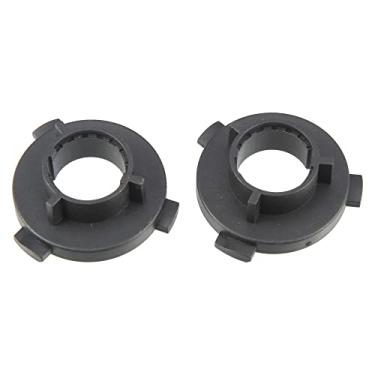 Imagem de A ABSOPRO H7 Suporte de lâmpada de farol LED adaptador soquete base clipes para Kia K3 K4 K5 Sorento Sportage R Coupe para Hyundai Tucson Grand Santa Fe (pacote com 2)