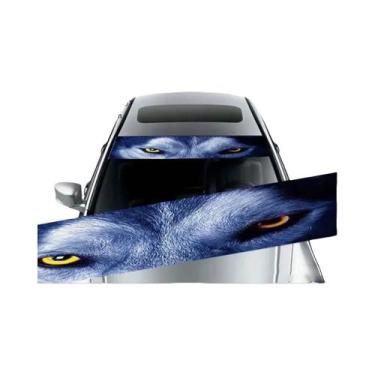 Imagem de Adesivos De Pára-sol De Carro 3D, Filme De Malha De Visão Unidireciona