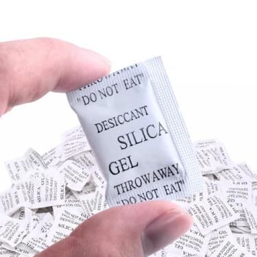 Imagem de 1000 Sachês Sílica Gel SEVMAG Antimofo Dessecante Contra Umidade Ferrugem Roupas Eletrônicos Gaveta Caixa
