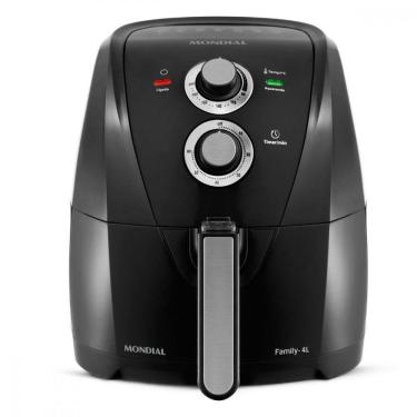Imagem de Fritadeira Sem óleo Air Fryer Mondial 4L 1500w Preto - 220V