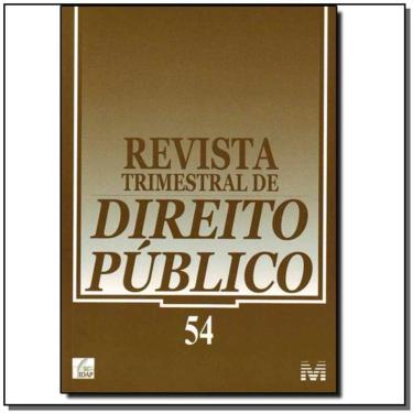 Imagem de Revista Trimestral De Direito Publico Ed. 54