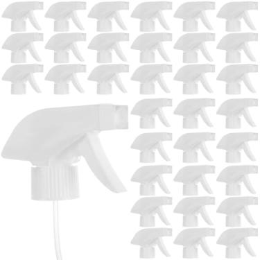 Imagem de LDXDRU Bocal de substituição de frasco de spray, bocal de spray para garrafas, substituição de pulverizador de gatilho, à prova de vazamento, spray de névoa e fluxo, adequado para pescoço padrão 28