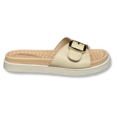 Imagem de Chinelo Slide Papete Feminino Modare 7178.120.21736, 36, Creme