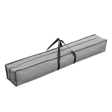 Imagem de Pegciuho Bolsa de lona com zíper e alças para armazenamento de barracas, equipamento de camping, bolsa de armazenamento para guarda- de praia multiuso, 150 Cm X 15 Cm X 15