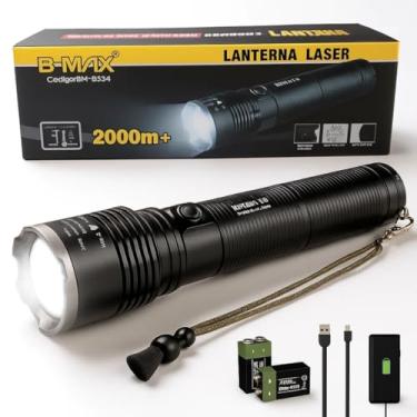 Imagem de Lanterna LED Alta Potência IPX5 Recarregável 4000 lúmens Zoom 4 Modos USB Camping Inverno Noites Geladas Emergência
