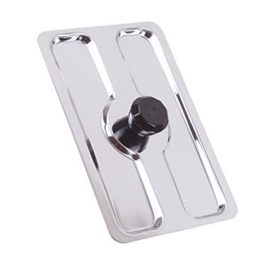 Imagem de BESPORTBLE Capa Protetora Contra Poeira De Metal Para Torradeira, Aço Inoxidável, Máquina Fazer Pão Elétrica, Parte Superior Do Aparelho, Acessórios Peças