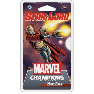 Imagem de Marvel Champions: The Card Game - Star-Lord Hero Pack | Marvel Card Game for Teens and Adults | Ages 14+ | for 1-4 Players | Average Playtime 45-90 Minutes | Made by Fantasy Flight Games