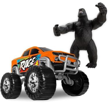 Imagem de Rage truck big foot c/ gorila 0035 - SAMBA TOYS, Colorido, Rage Truck