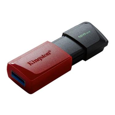 Imagem de Pendrive Kingston Datatraveler Exodia 128Gb Usb 3.2 Dtxm/128Gb Preto E Vermelho
