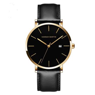 Imagem de Relógio Masculino Hannah Martin 151 Pulseira de Couro