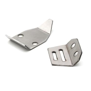 Imagem de Stainless Steel Front & Rear Chassis Guard Plates Fit for Losi Mini Buggy 1/16 RC Car Repair Part