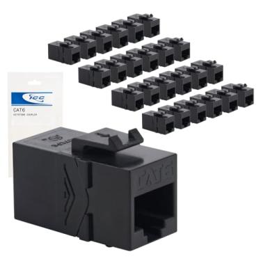 Imagem de Módulo ICC, acoplador, pacote com 6 25, preto (ICC-IC107C6CBK) Categoria: patch e cabos de rede