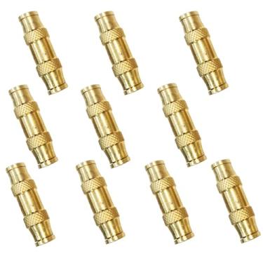 Imagem de TL TOOLEGIN Conjunto De Conexões Pneumáticas Encaixe Rápido Para Tubo 1/4" - Linha Freio A Ar Dot, 10 Peças Conexão Rápida Mangueira