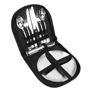 Imagem de Faqueiro Jogo De Talheres Aço Inox Conjunto 10 Pçs Luxo - IMPORTADO, I