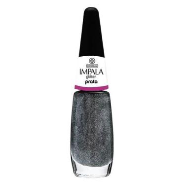 Imagem de Esmalte Glitter Prata - Impala