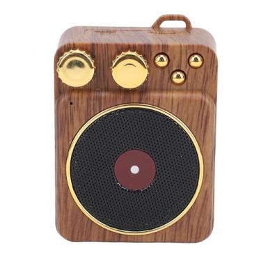 Imagem de Pssopp Palestrante Retro, Alto -falante Portátil de Alto -falante Portátil Rádio Vintage Radio Retro Bluetooth para Decoração de Escritório Em Casa