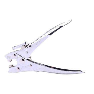 Imagem de UGPLM Ilhó ilhó ilhó portátil máximo 30 folha para selar Furato da correia Ferramenta de perfuração de mão de mão para bandas de cinto de saco de papel, 15.5x12cm