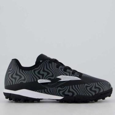 Imagem de Chuteira Joma Evolution Society Juvenil Preta, 33